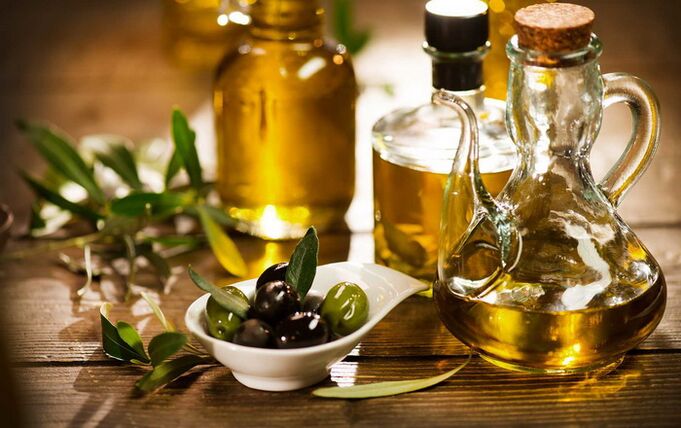 Olive oil, which activates testosterone production