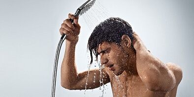 Norm and deviations of discharge in men when they are excited