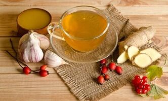 Ginger drinks to increase potency