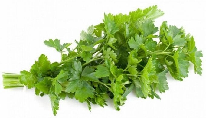 Parsley to increase potency